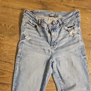 American Eagle Outfitters Jeans  Distressed Skinny Stretch Size 14 Women